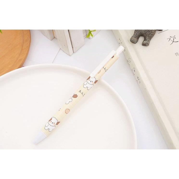Bút Gel Bấm Mực Đen 0,5mm Hình Con Vật Ngộ Nghĩnh H149