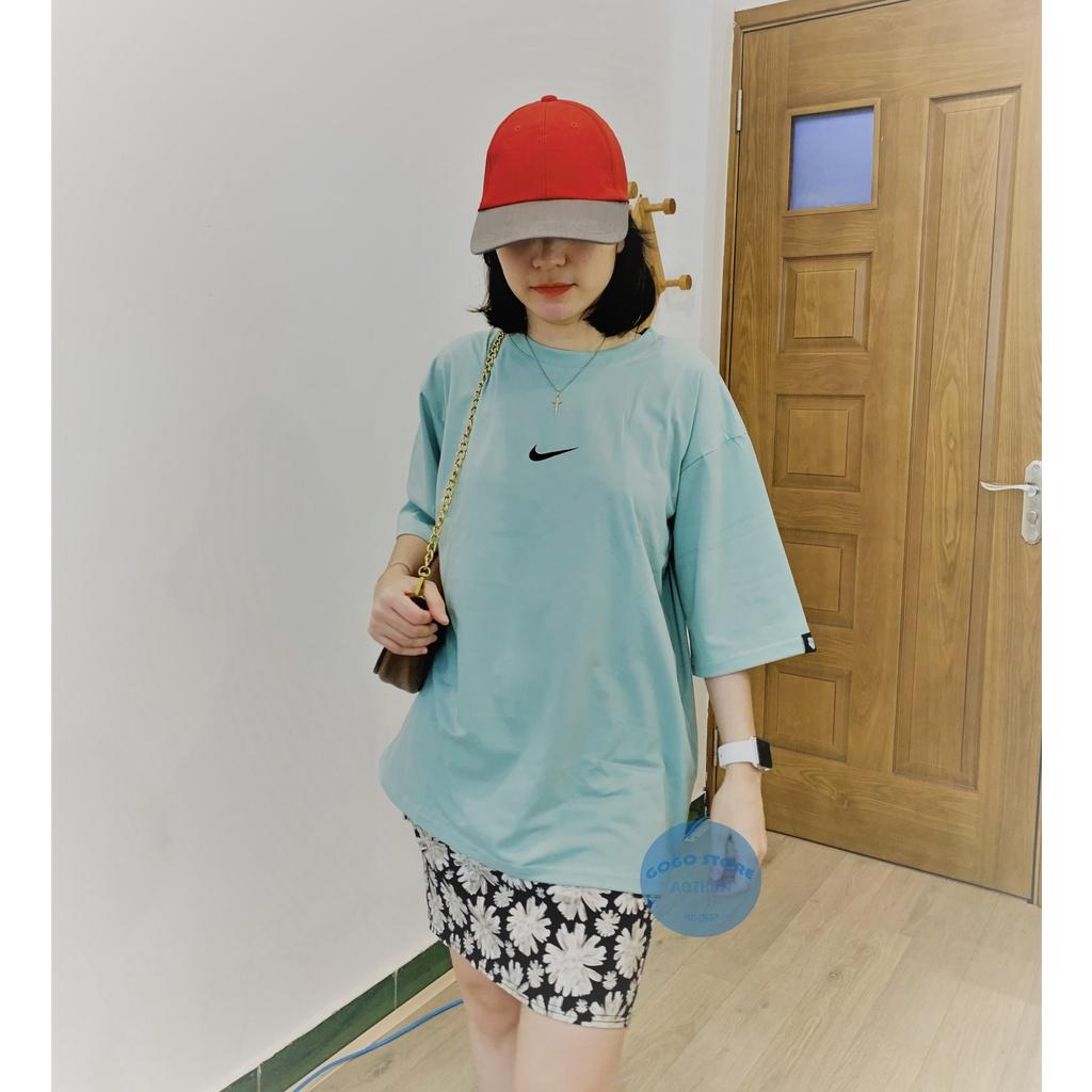 Áo thun thời trang unisex xanh coban-freesize-45-75kg