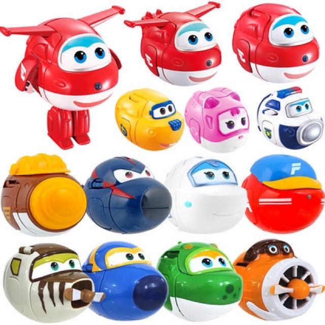 Bộ 8 con đội bay siêu cấp - đồ chơi poly car