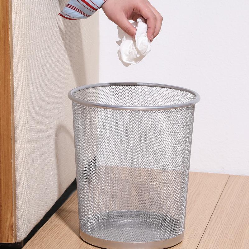 SỌT RÁC LƯỚI TRÒN NHỎ GỌN DẠNG ĐAN LƯỚI SIÊU BỀN 26x23x18.5CM