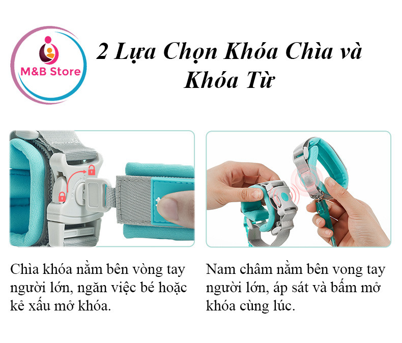 Dây An Toàn Tránh Lạc Bé - KUB