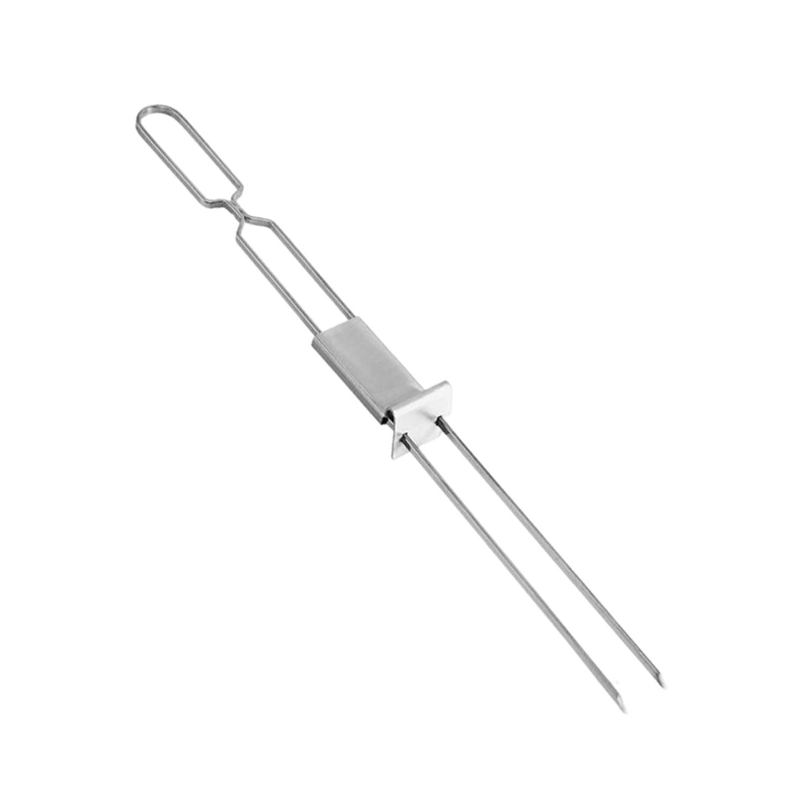 Barbecue Skewers Grilling Accessories Double Pronged for Buffet Vegetable