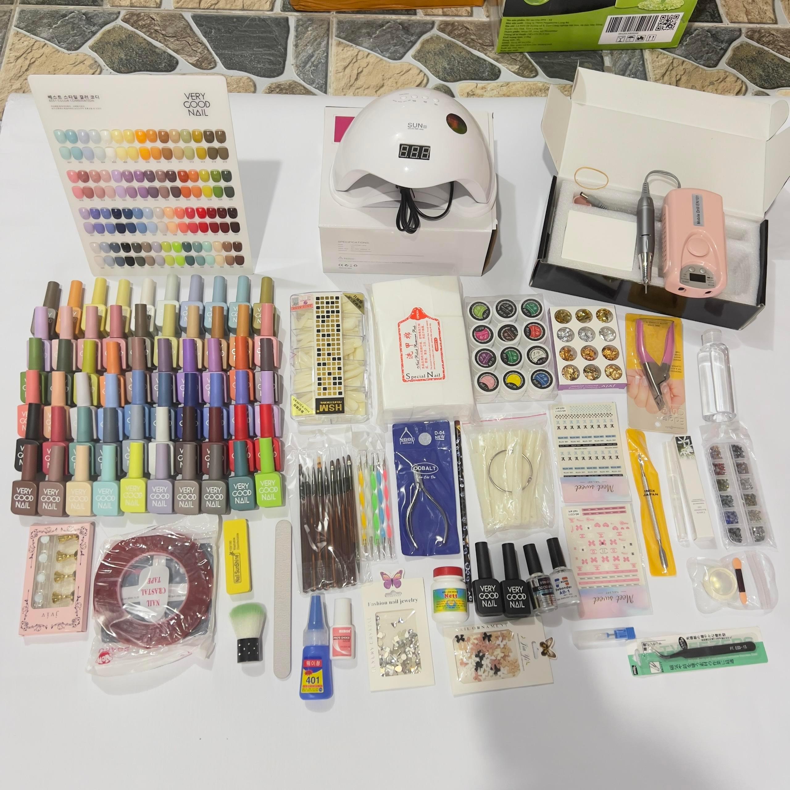 Combo Dụng Cụ Nail Cá Nhân Số 12 Chuyên Nghiệp Nhà Nail Phương Miu, Chất Lượng Cao Cho Thợ Nail Đẹp, Làm Nail Tiện Lợi Nữ Women