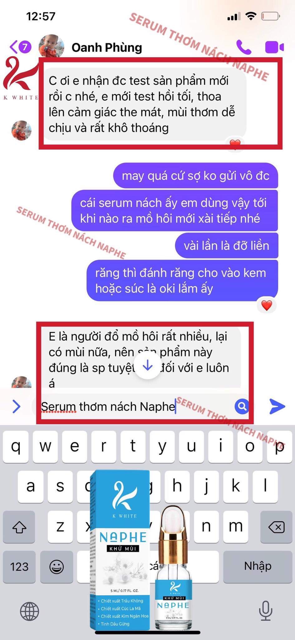 Serum Thơm Nách NAPHE