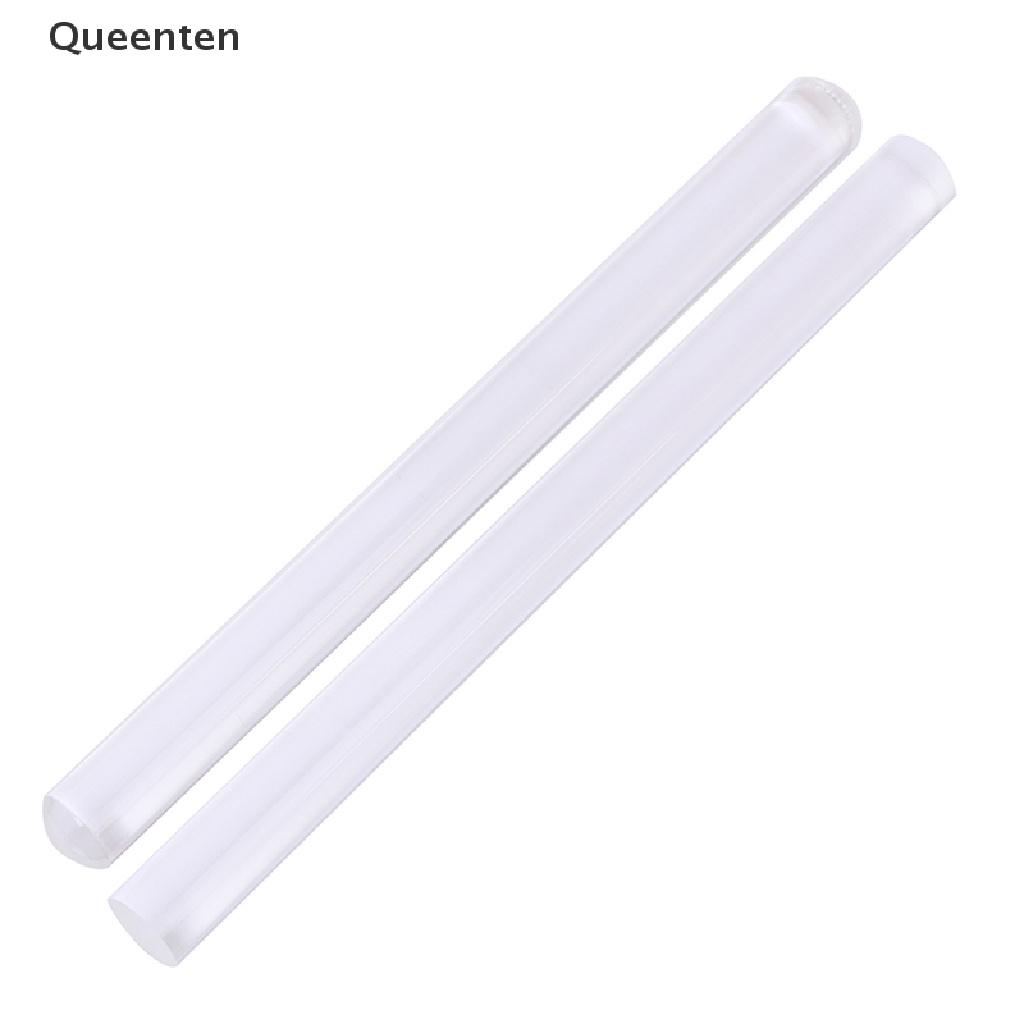 Queenten Non-stick Acrylic Rolling Pins Transparent Cake Roller Pastry Boards Cake Tools QT