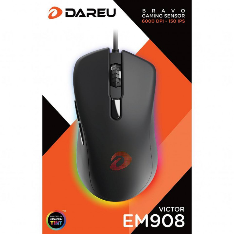 Chuột Gaming BRAVO EM908 - Hàng Chính Hãng