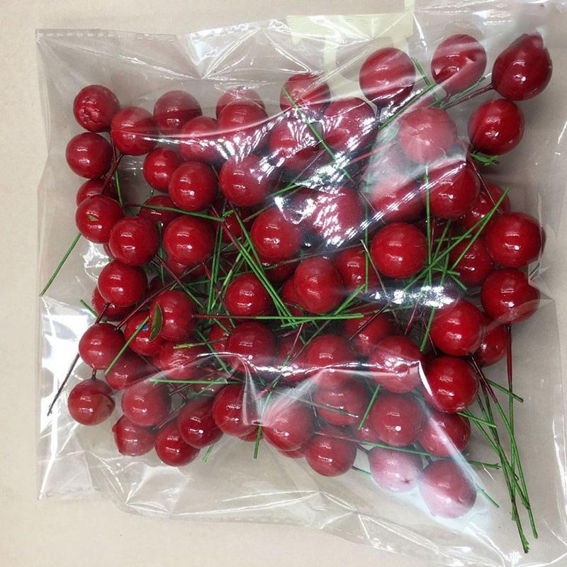 Tmdbyx Set 100 Quả Mọng Nhân Tạo Trang Trí Giáng Sinh