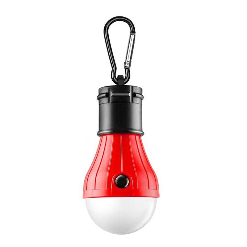 LED Tent Hanging Lamp 4 Modes Outdoor SOS Emergency Carabiner Bulb Light Emergency Light Lantern Hiking Energy Saving Lamp