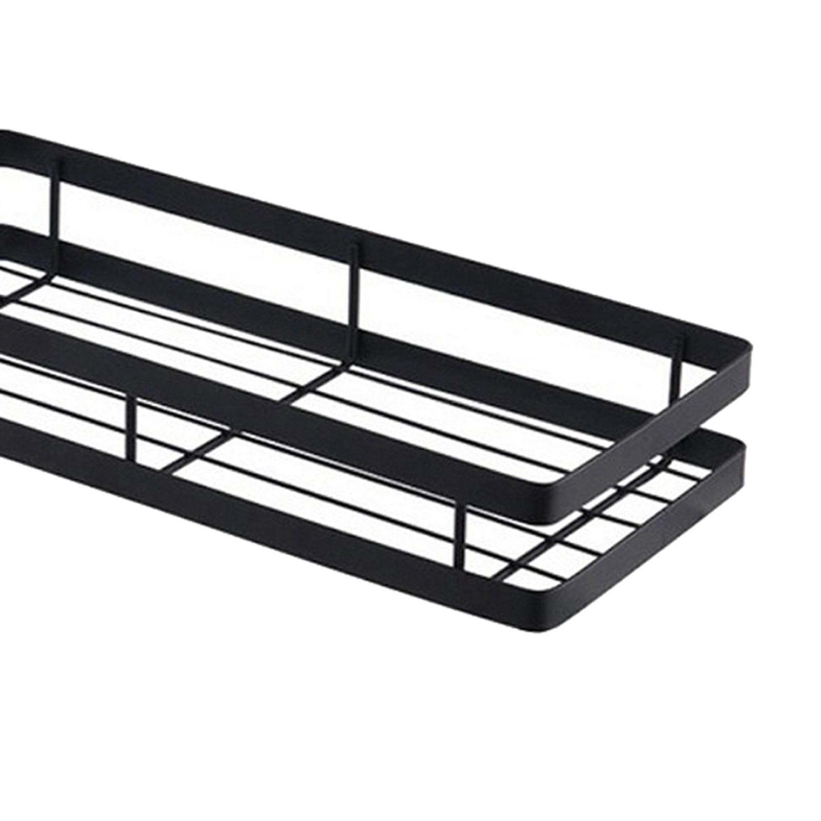 Heavy Duty Metal Shower Caddy Basket Shelf Kitchen Wall Rack Organizer 25cm