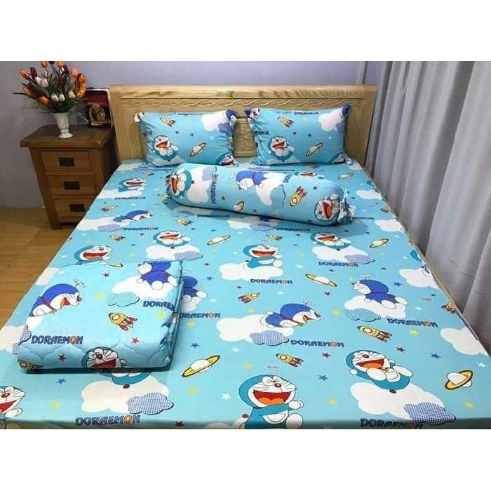 Drap nệm thun lạnh (ga nệm thun lạnh) 1m8 x 2m ,1m6 x 2m, 1,4M-2M (Giao màu ngẫu nhiên)- GA LẺ