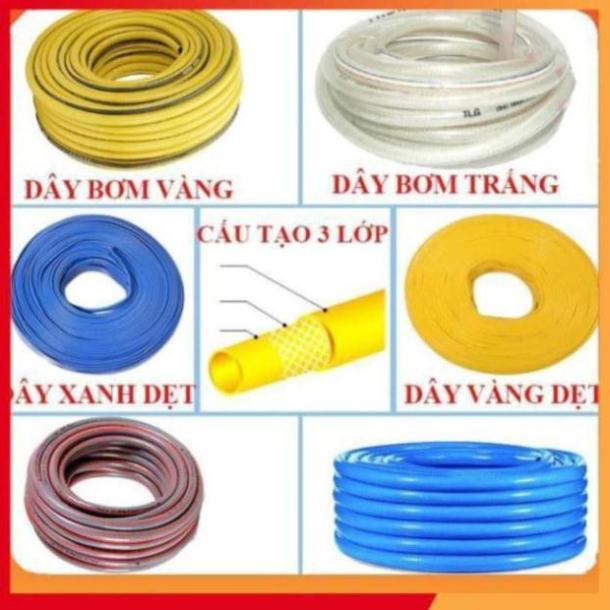 Bộ dây tăng áp 3 lần vòi xịt nước rửa xe, tưới cây loại 15m 206843