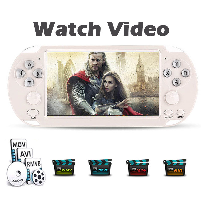 Hình ảnh Máy Chơi Game Cầm Tay Đa Năng PSP X9-S Phiên Bản 8GB - Màu Đen