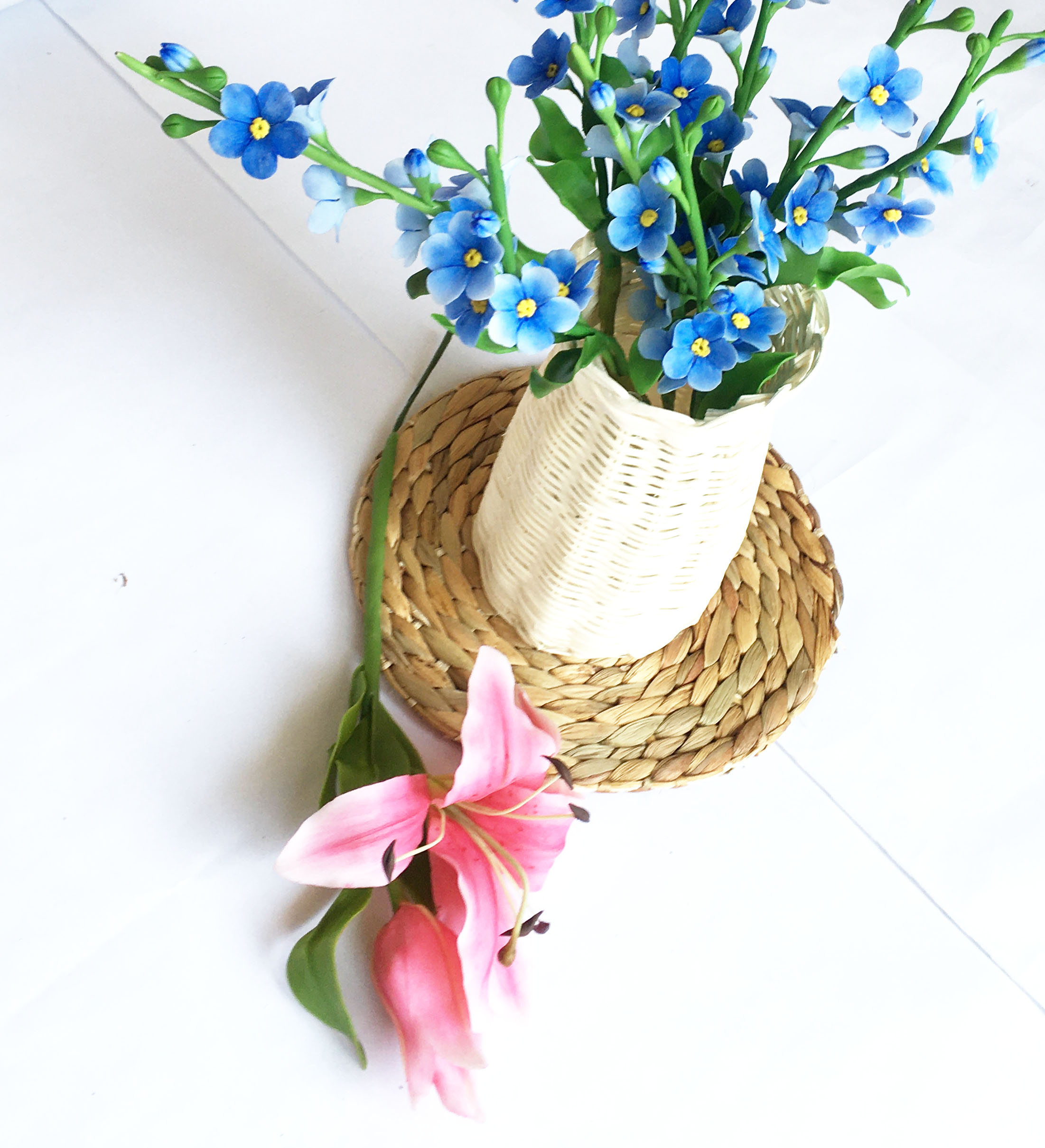 Thảm lục bình tròn tấm lót bèo đan thủ công từ lục bình tự nhiên làm lót, thảm, decor vintage KT 20-30-50cm