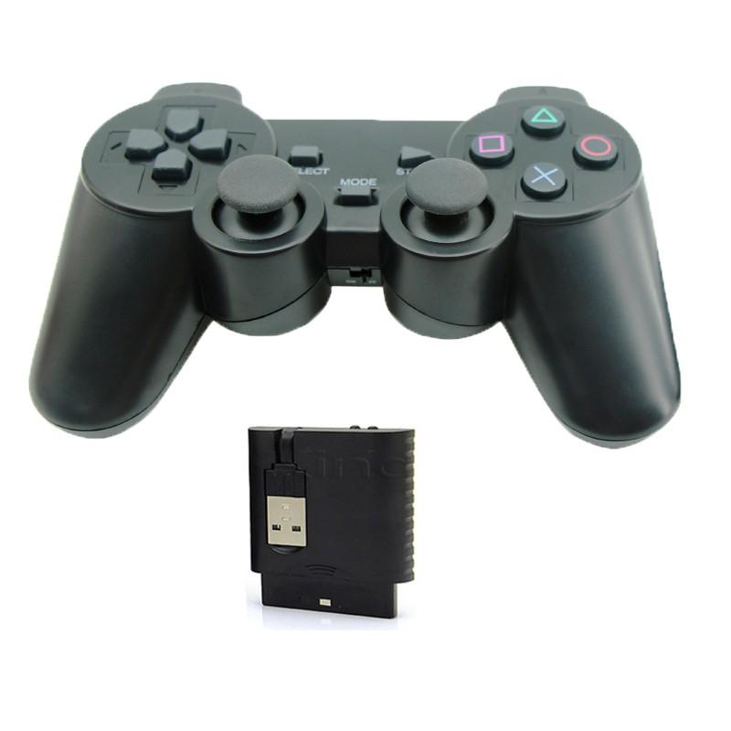 Tay cầm chơi game không dây 3in1 cho máy tính, laptop, PS2, PS3