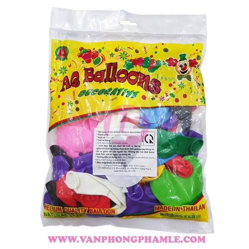 Bong bóng trái tim đủ màu