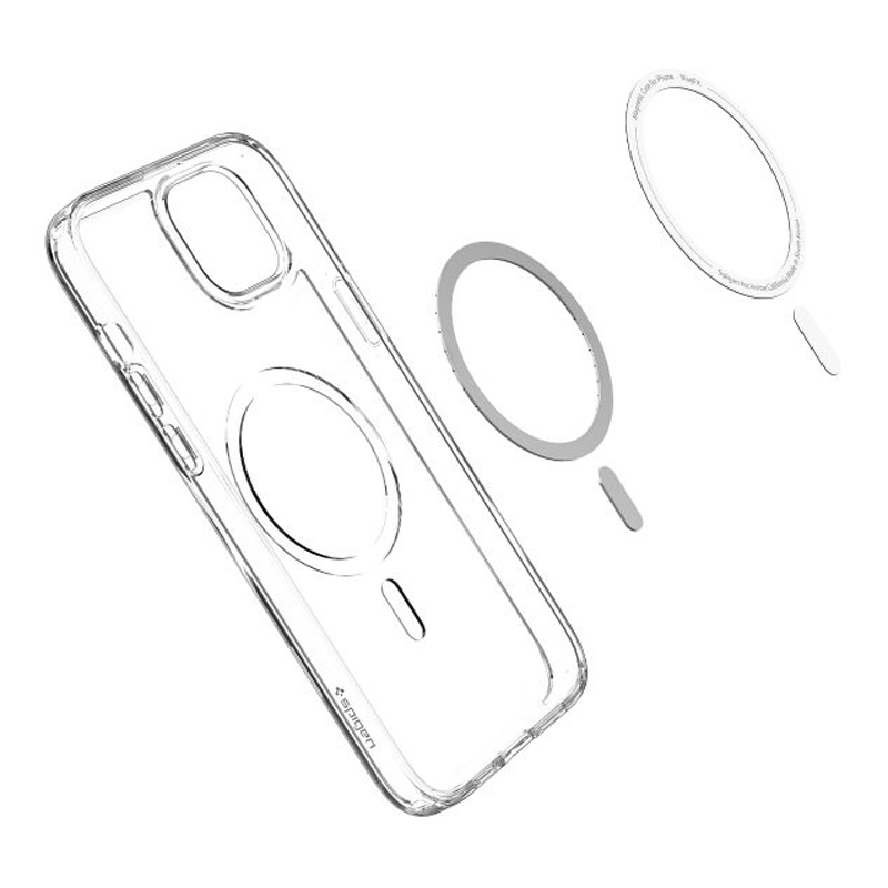 Ốp lưng SPIGEN dành cho iPhone 14 Plus Crystal Hybrid Magfit - Hàng chính hãng
