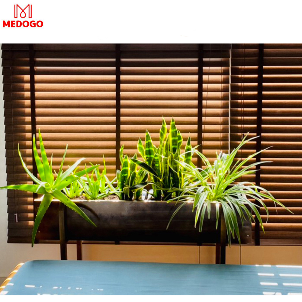 Chậu gỗ trồng cây Medogo, hoa, kệ trồng cây ban công-01