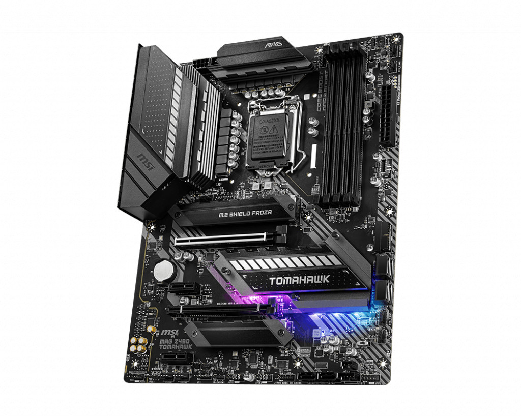 Mainboard MSI MAG Z490 TOMAHAWK (Intel Z490, Socket 1200, ATX, 4 khe RAM DDR4) Hàng Chính Hãng