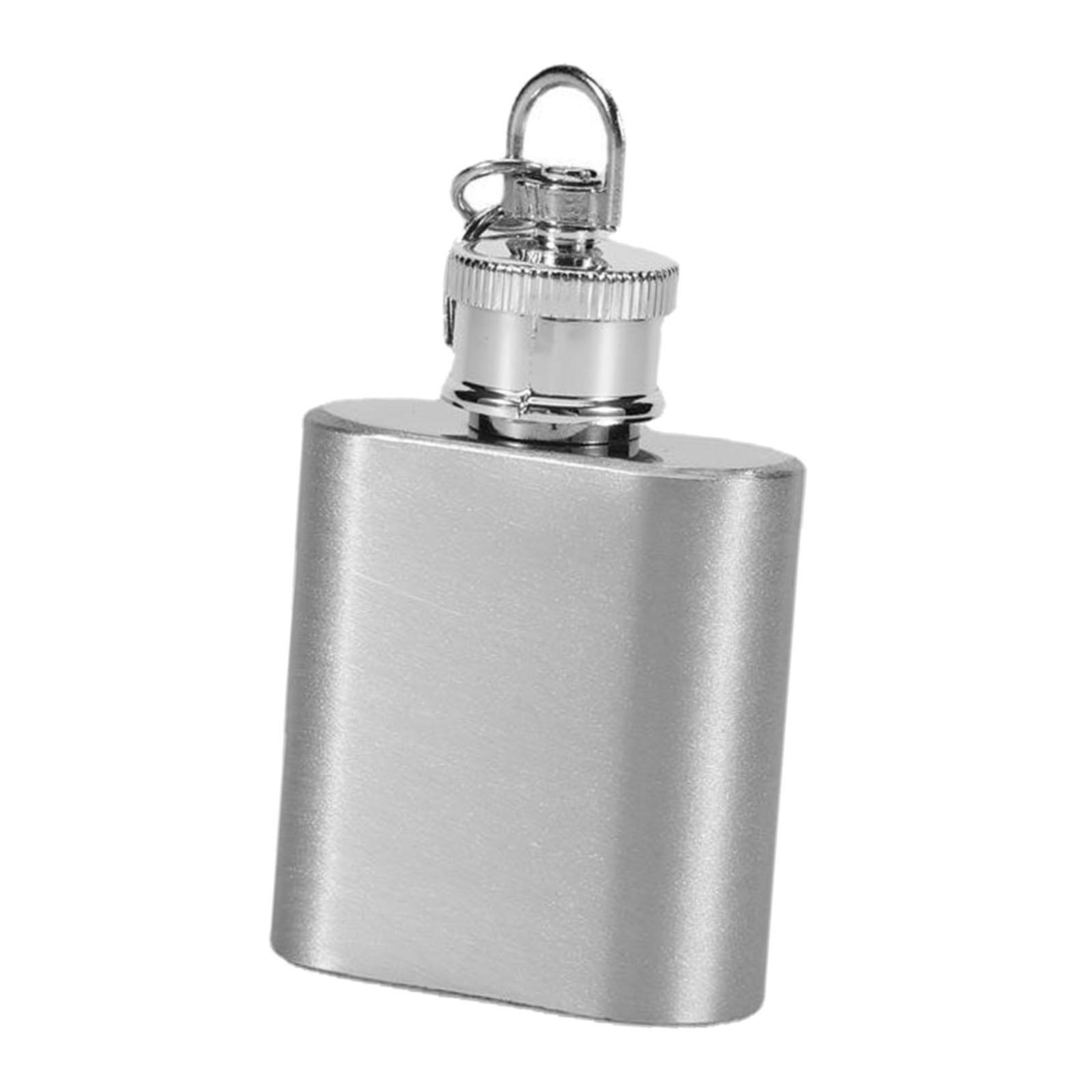 Hip Flagon Stainless Steel Pot Drink Bottle for Hiking Travel Men Indoor and Outdoor Barbecue