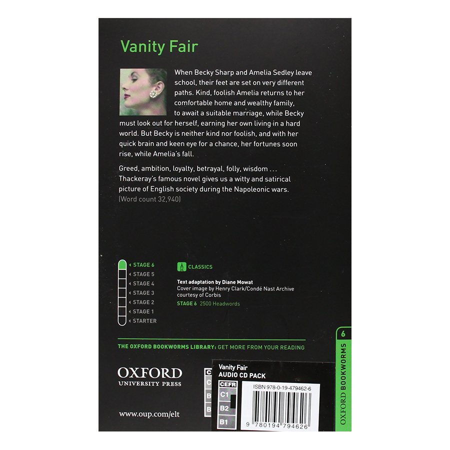 Oxford Bookworms Library (3 Ed.) 6: Vanity Fair CD Pack