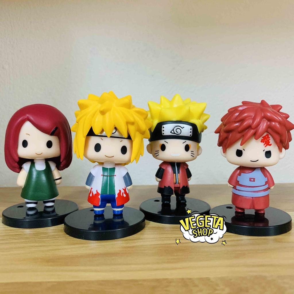 Mô hình Naruto - Naruto Lục đạo Minato Sasuke Itachi Gaara Hinata Jiraiya Sasori Shikamaru Kushina Deidara - Cao 7~8cm