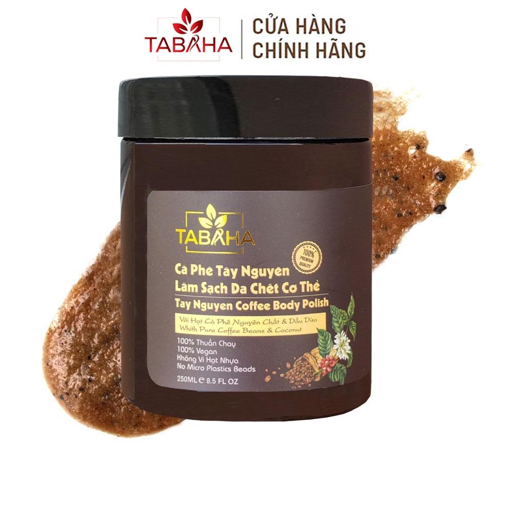 Hình ảnh Cà phê Tây Nguyên Làm Sạch Da Chết Cơ Thể TABAHA 250ml