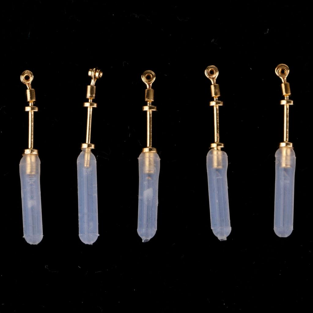 5pcs Copper Head Fishing Float Seat Vertical Buoy Carp Fishing Accessories L