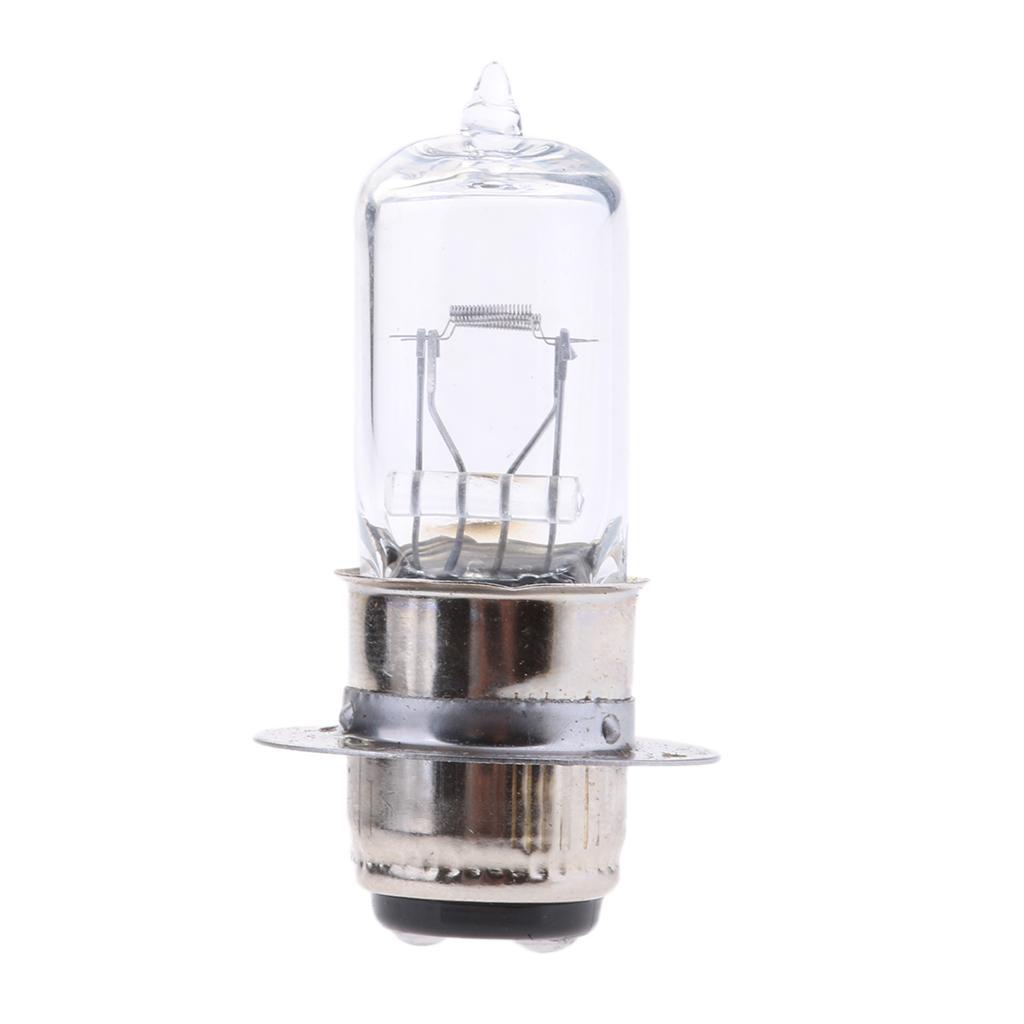 3x P15D-25-1 DC 12V 35W White Headlight Bulb Lamp for Motorcycle Scooter