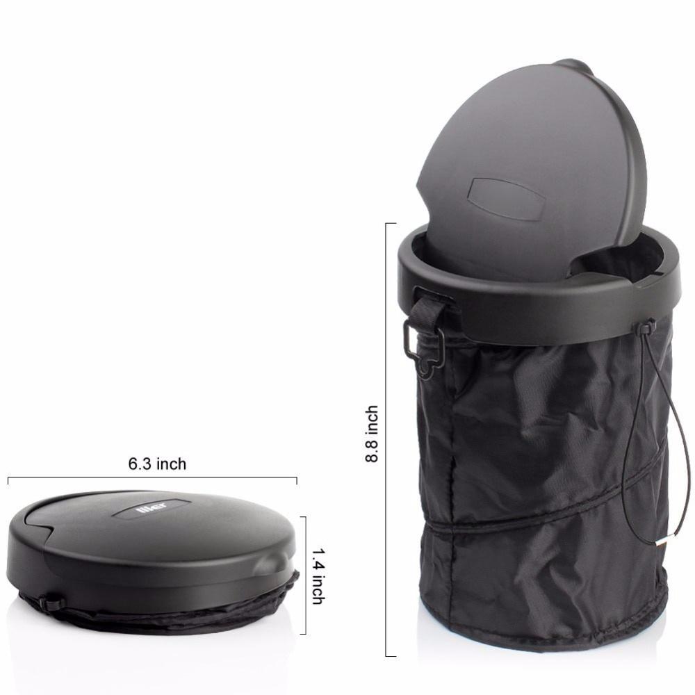 Mini Auto Hộp Đựng Rác Mini Cho Xe Hơi