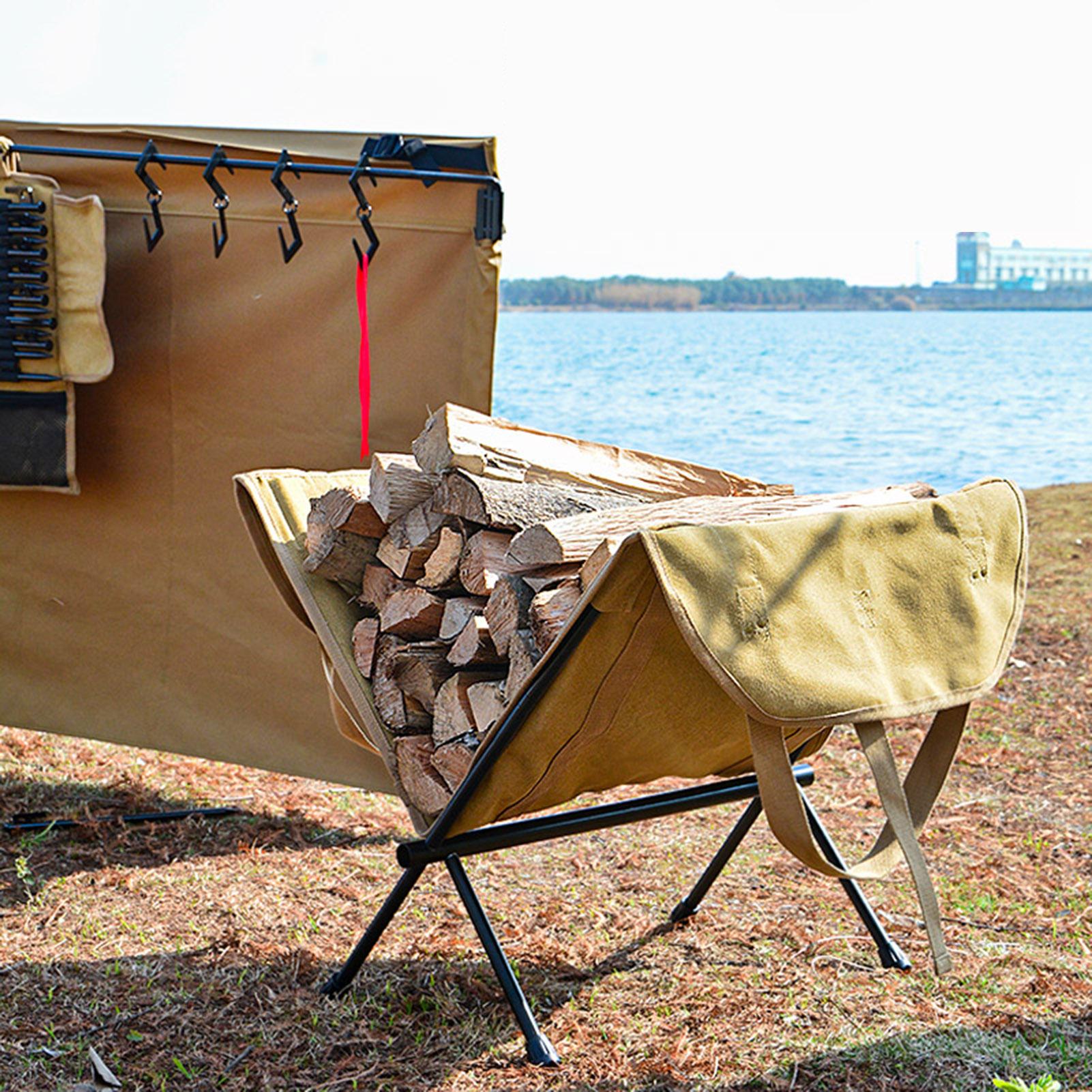 Túi lưu trữ củi đốt có tay cầm