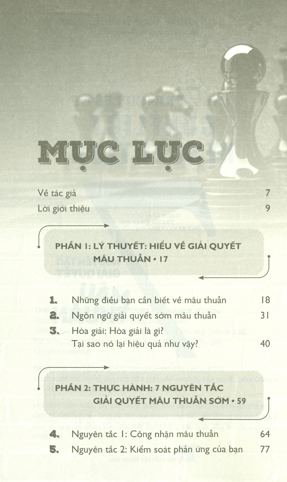 7 NGUYÊN TẮC GIẢI QUYẾT MÂU THUẪN
