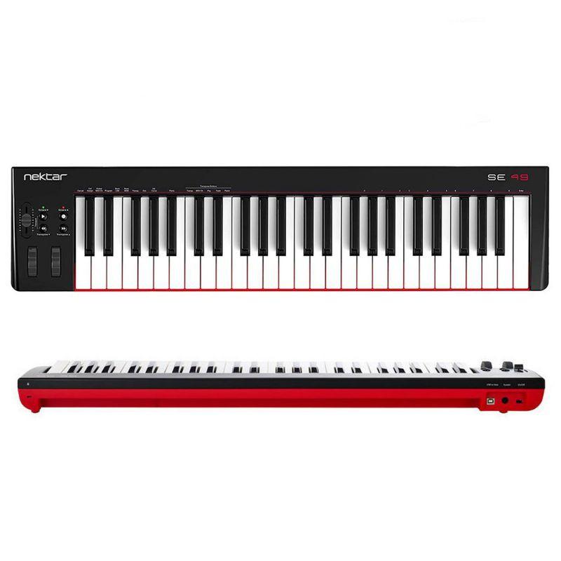 Bàn sáng tác nhạc điện tử Nektar SE49 Midi Keyboard Controller 49 Phím Cảm ứng lực (Bàn phím sáng tác )