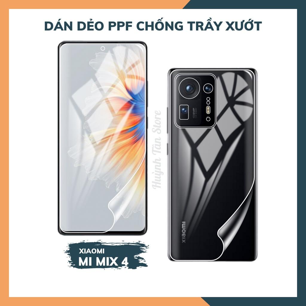 Dán dẻo PPF Mi Mix 4 5G trong suốt hoặc nhám , chống trầy xướt, giữ nguyên vẻ đẹp ban đầu