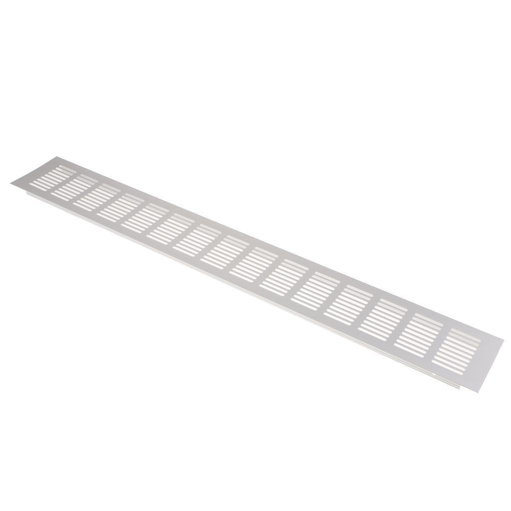 2X Aluminum Alloy Rectangular 24" X 3" Return Air Grille Ventilation