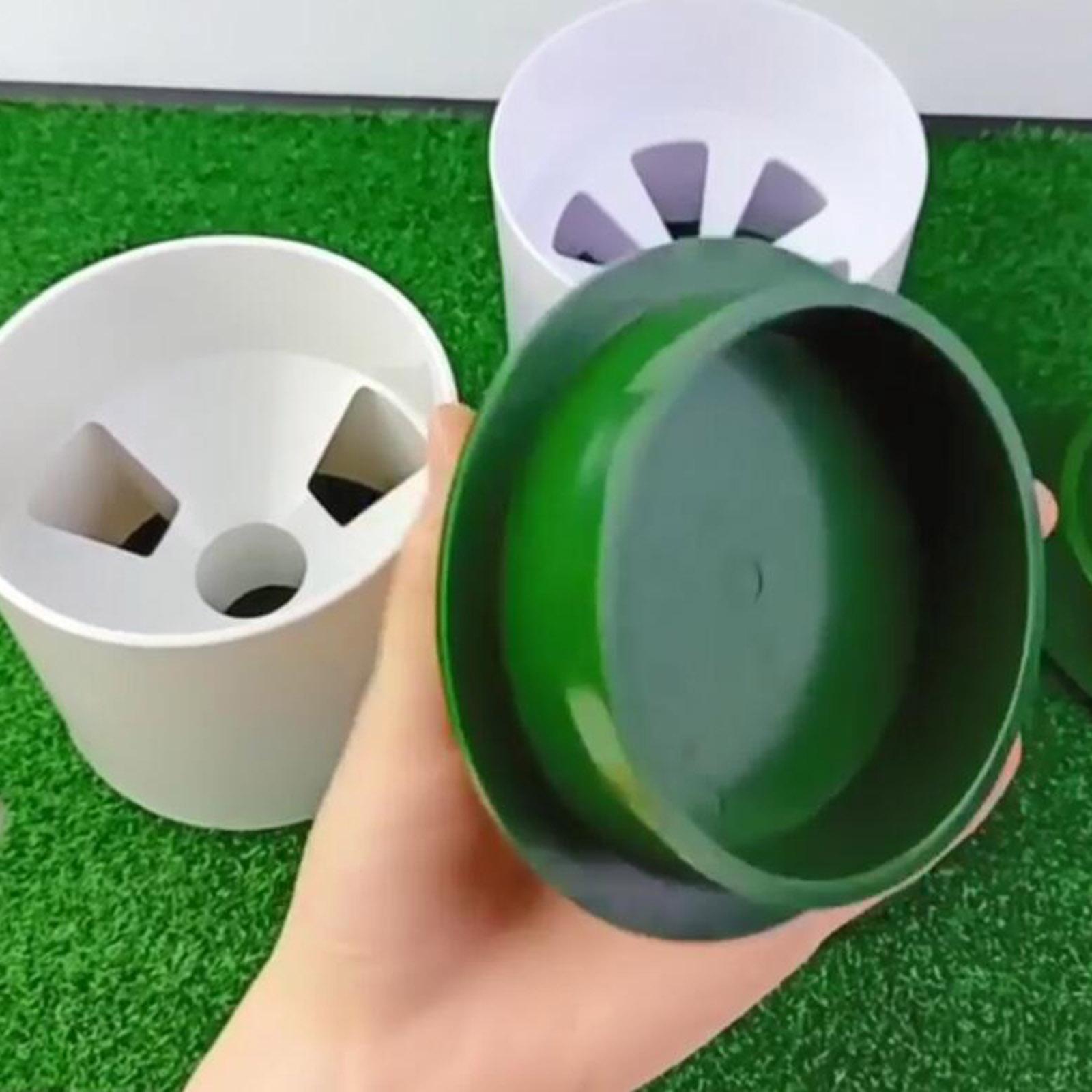 Durable Golf Cup Cover, Putting Hole Cup Protective  Lid Golf Practicing Training Aids for Outdoors Golf Course Green Accessories Golfer Gifts