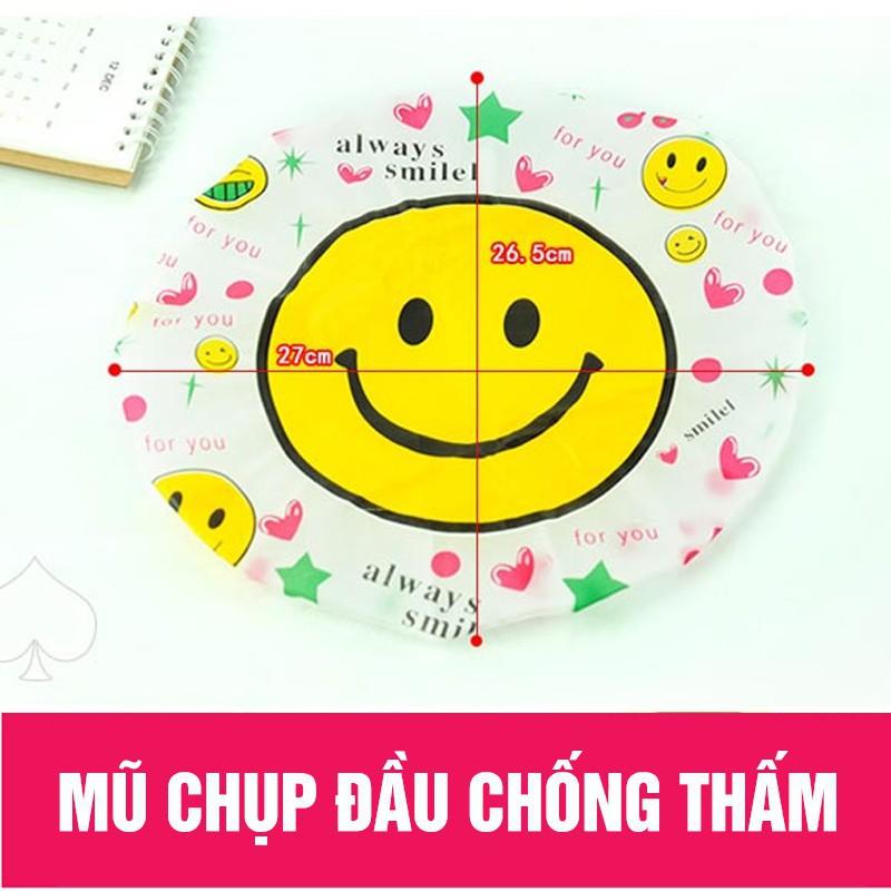 Mũ chụp đầu chống nước khi tắm đa năng -Rẻ nhất