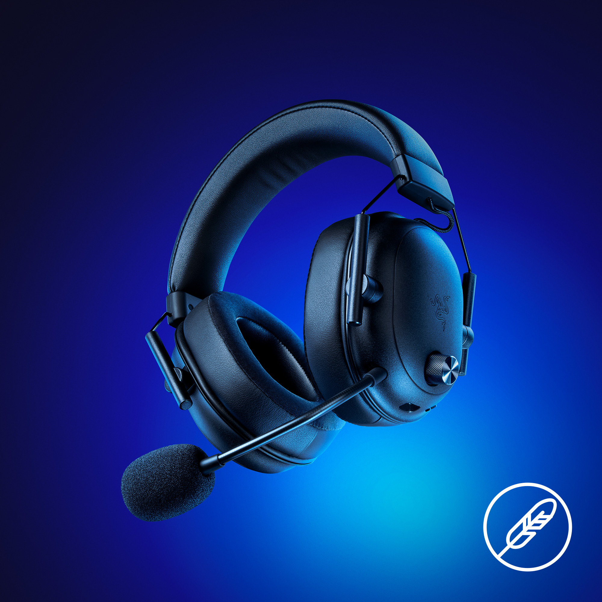 Tai nghe không dâu chùm đầu Razer BlackShark V2 HyperSpeed-Wireless Ultra-Lightweight Esports Headset (Hàng chính hãng)