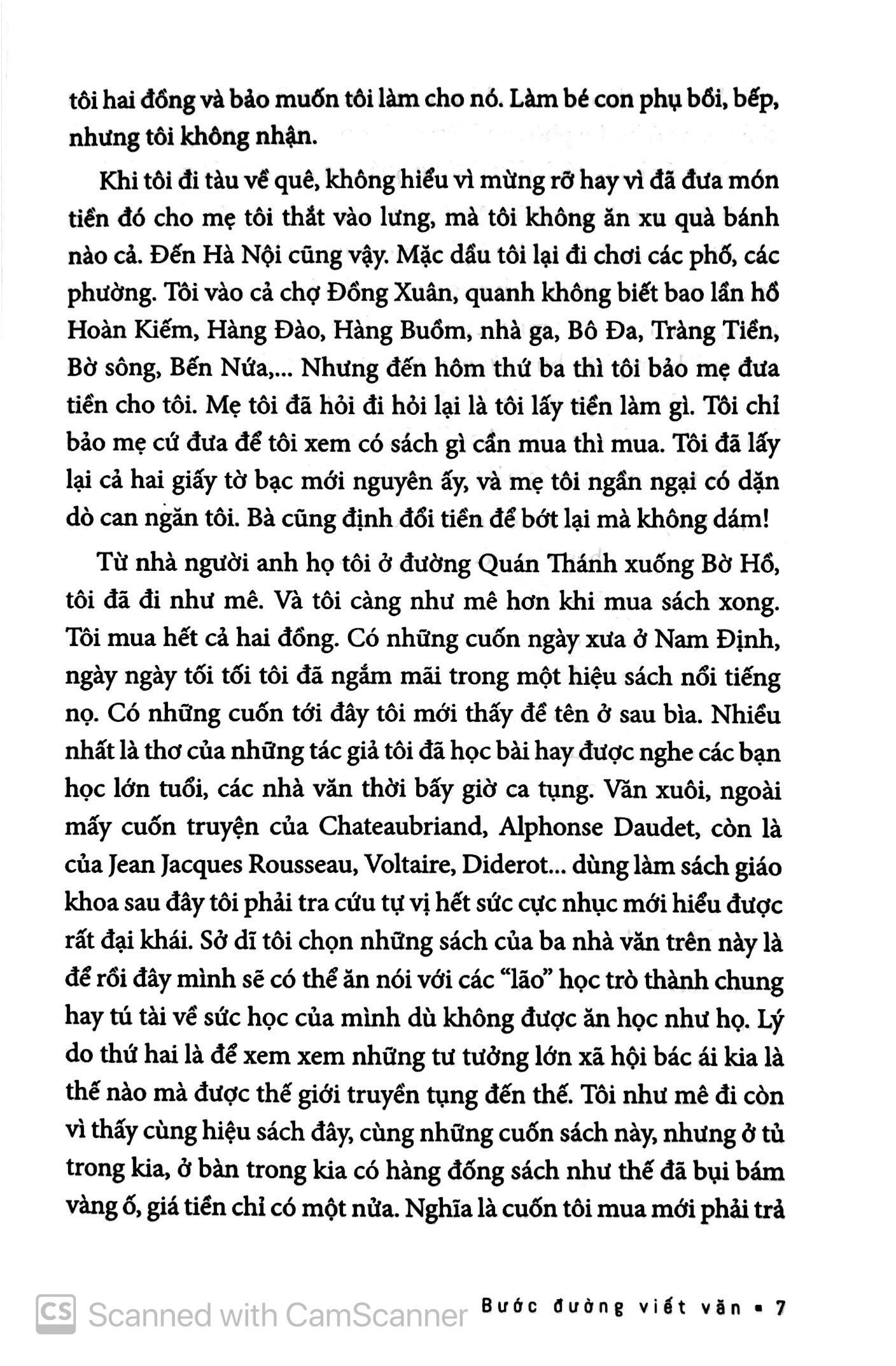 Sách Bước Đường Viết Văn