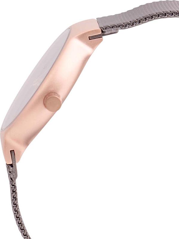 Đồng Hồ Nữ Julius Star Hàn Quốc JS-009LC Dây Thép Màu Xám