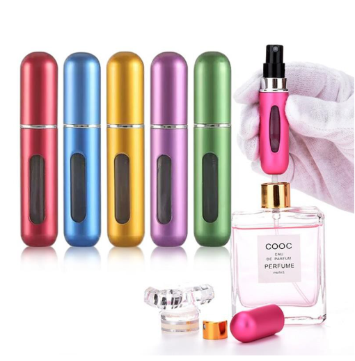 Chai lọ chiết nước hoa mini, ống chiết tự động dạng xịt 5ml nhỏ gọn tiện dụng GD722-ChietNH