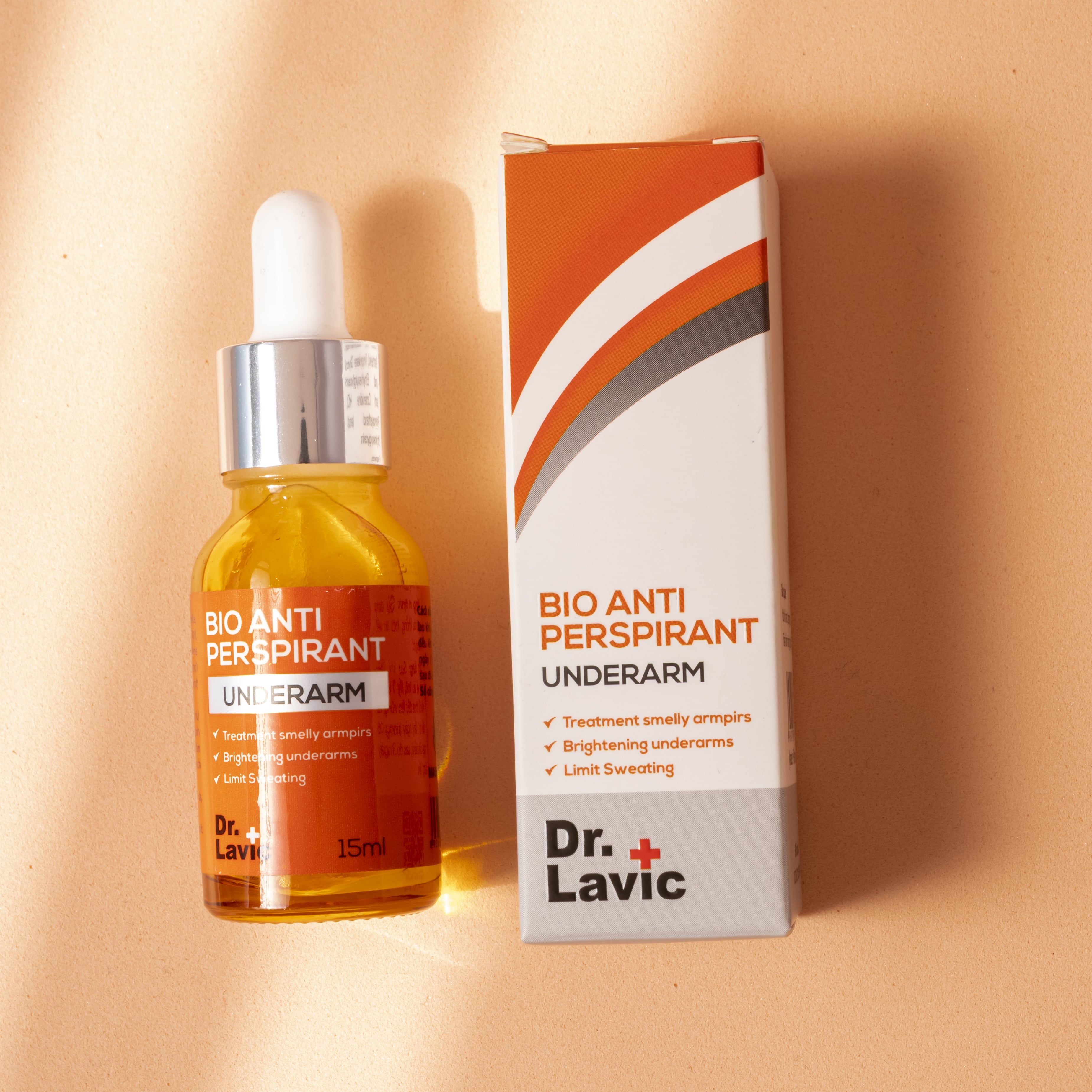 Serum hôi nách Dr.Lavic Bio Anti Perspirant Underarm khử mùi hôi nách hôi chân công nghệ USA 15ml DR932