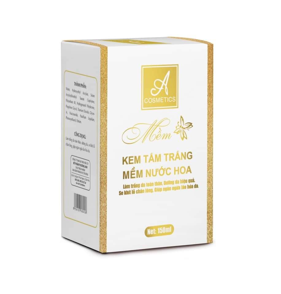 Kem Tắm Trắng Mềm Nước Hoa Acosmetics