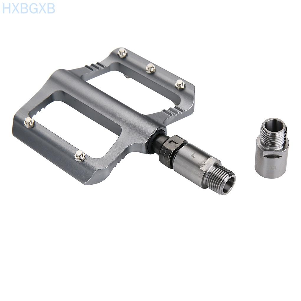 2pcs Left/Right Pedal Extender Titanium Alloy Road Bicycle Bike Pedal Spacers Adapters 20mm