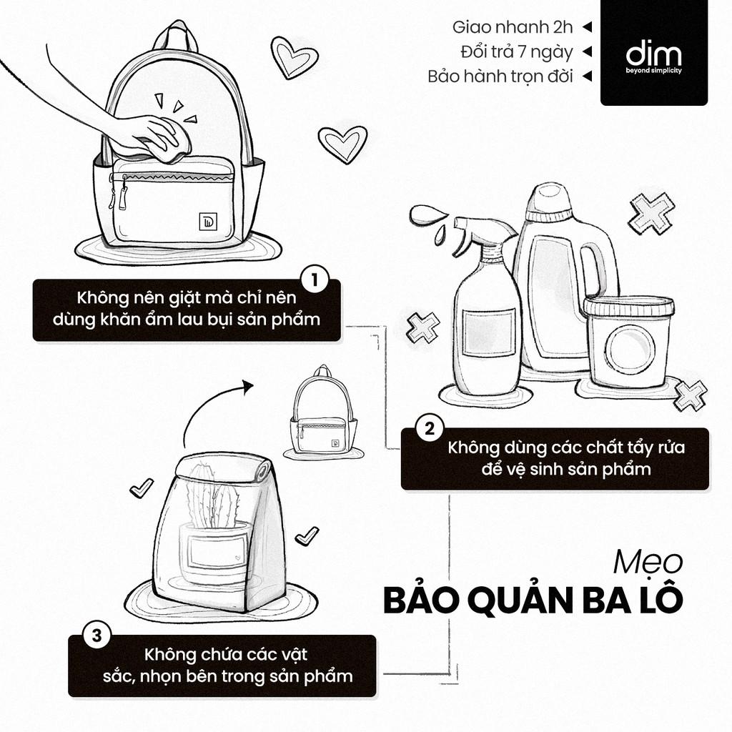 Balo Nam Nữ Chất liệu Chống thấm nước DIM Explorer Backpack