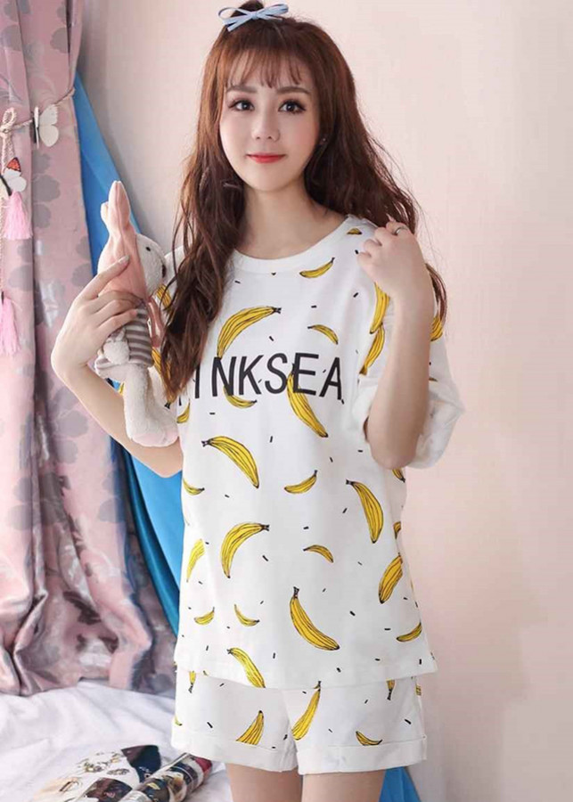 Bộ Đồ Ngủ Hoạt Hình BHH49 - Lemon Yellow (Size XL)