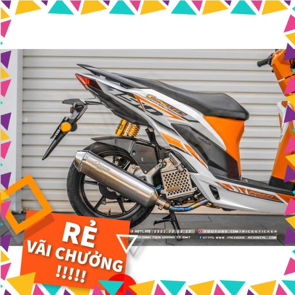 Tem Rời Vario 150 Mẫu Chỉ Cam Trắng Đen