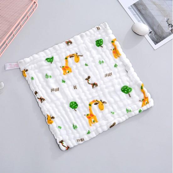 Set 5 khăn mặt xô 6 lớp mềm mại thấm hút tốt cho bé