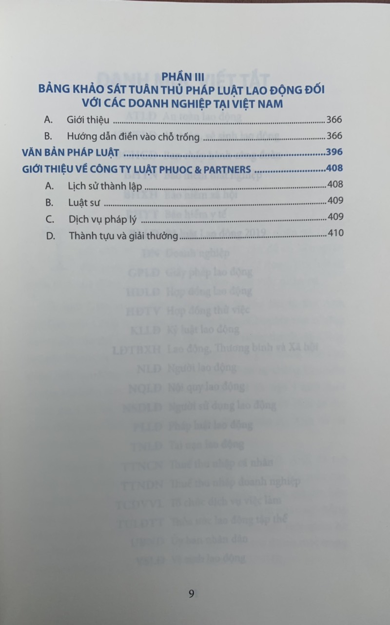 Sổ tay pháp luật lao động