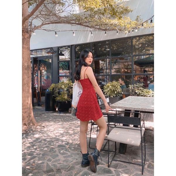Đầm hoa 2d cúp ngực