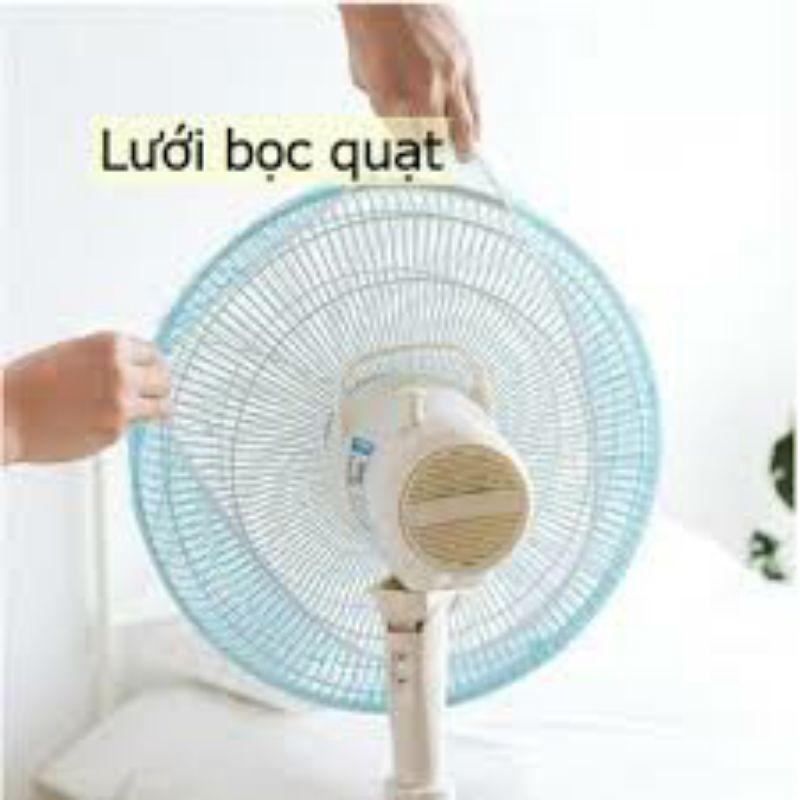 Lưới bọc quạt chống bụi an toàn cho bé loại to - Lưới trùm quạt hình thú dễ thương chống chạm tay